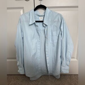 Aritzia Relaxed Cotton Button Down